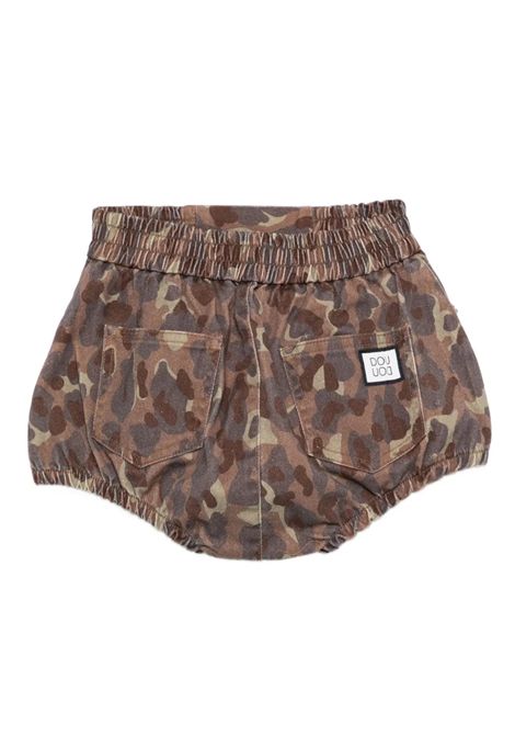Shorts denim con stampa DOUUOD JUNIOR | DX6A39 Z3401334MC